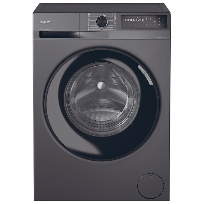 Candy BR 48B6G-S ProWash 500 Lavatrice Frontale 8 Kg 1400 rpm Classe A Inverter Vapore Wi-Fi (85x60x50 cm) colore Antracite