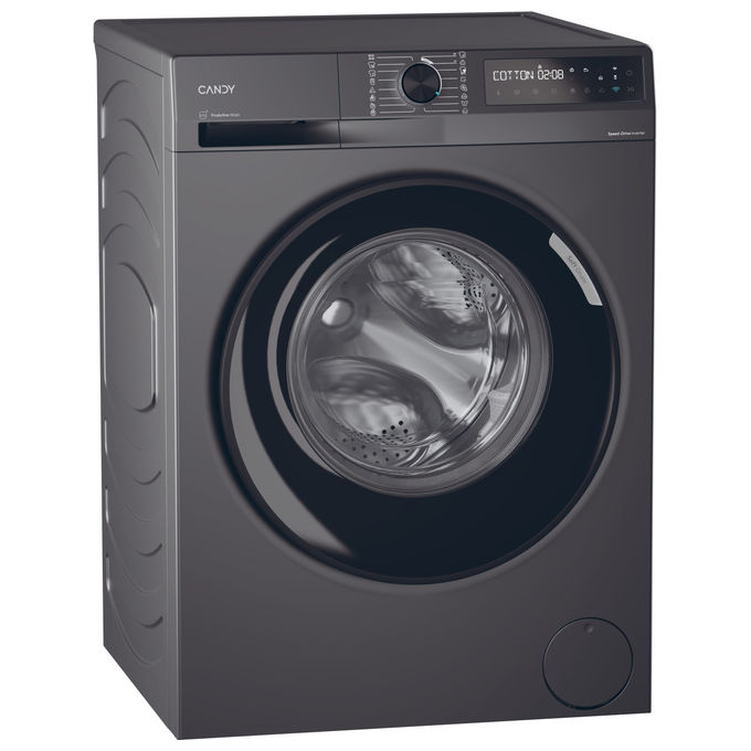 Candy BR 48B6G-S ProWash 500 Lavatrice Frontale 8 Kg 1400 rpm Classe A Inverter Vapore Wi-Fi (85x60x50 cm) colore Antracite