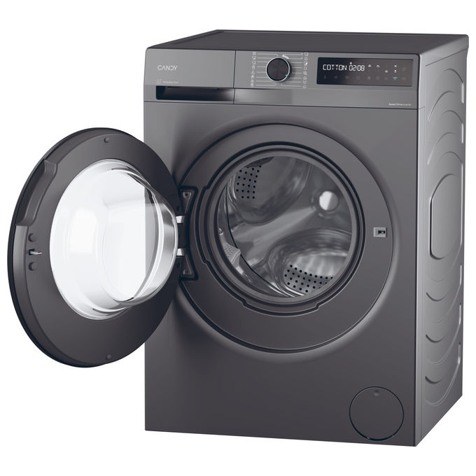Candy BR 48B6G-S ProWash 500 Lavatrice Frontale 8 Kg 1400 rpm Classe A Inverter Vapore Wi-Fi (85x60x50 cm) colore Antracite