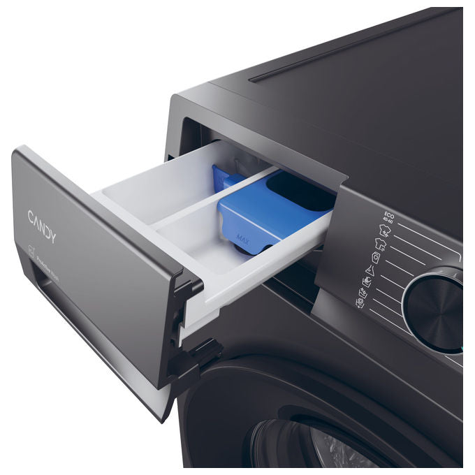 Candy BR 48B6G-S ProWash 500 Lavatrice Frontale 8 Kg 1400 rpm Classe A Inverter Vapore Wi-Fi (85x60x50 cm) colore Antracite