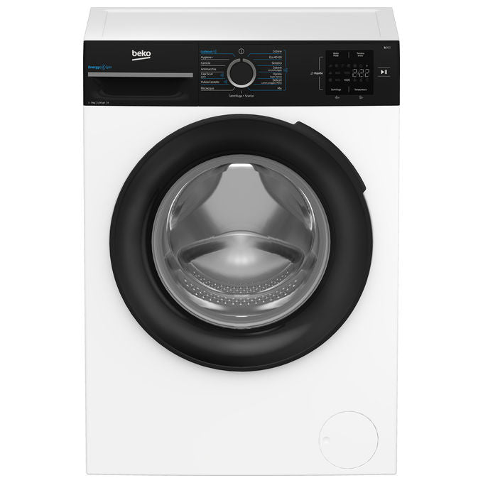 Beko BMWSEP7126EB b300 Lavatrice Slim 7 Kg 1200 rpm Classe A Vapore Inverter (85x60x50 cm) colore Bianco