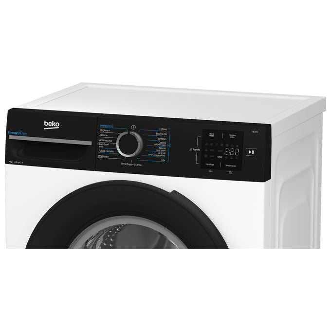 Beko BMWSEP7126EB b300 Lavatrice Slim 7 Kg 1200 rpm Classe A Vapore Inverter (85x60x50 cm) colore Bianco