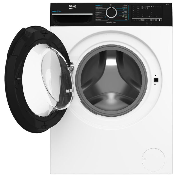 Beko BMWEP8147DB b300 Lavatrice Frontale 8 Kg 1400 rpm Classe A Inverter SteamCure 76 dB (85x60x55 cm) colore Bianco