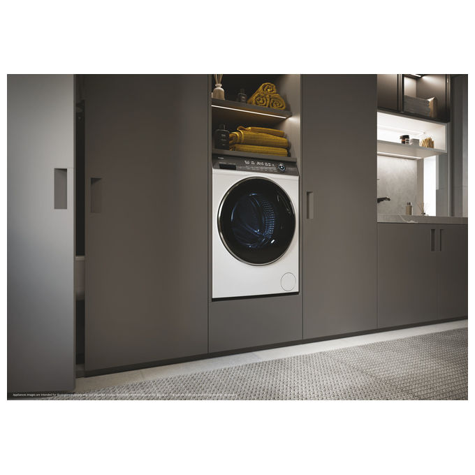 Haier HW120B14979NEUIT I-Pro Serie 7 Plus Lavatrice Frontale 12 Kg 1400 rpm Classe A Wi-Fi 70 dB (85x60x68 cm) colore Bianco