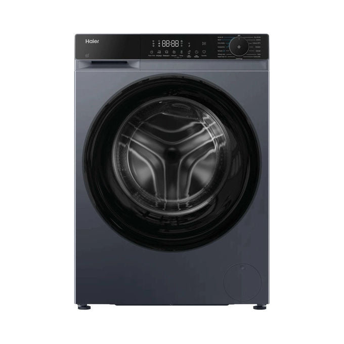 Haier HW80BP14357GTUIT Lavatrice 8Kg 1400rpm Classe A AI PowerDrive Vapore Wi-Fi Antracite (60x47x85) cm colore Antracite