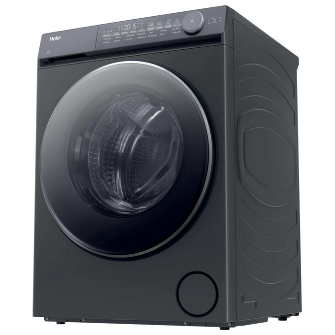 Haier HW100-B14367GUIT Lavatrice Carica Frontale 10 Kg 1400 Giri Classe A Antracite (85x60x60 cm) colore Antracite