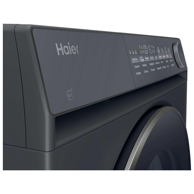 Haier HW100-B14367GUIT Lavatrice Carica Frontale 10 Kg 1400 Giri Classe A Antracite (85x60x60 cm) colore Antracite