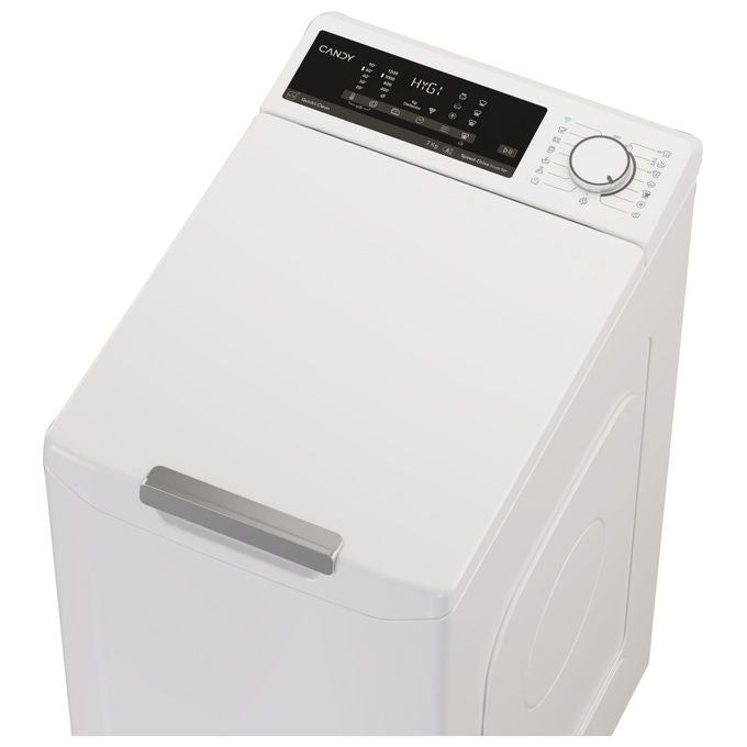 Candy TCA274TM5-S ProWash 500 Lavatrice Carica dall'alto 7 Kg Classe A 1200 rpm Inverter Wi-Fi colore Bianco