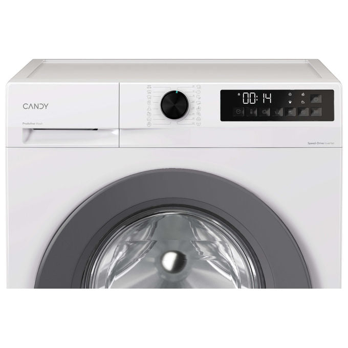 Candy GD410G8-S ProWash 300 Lavatrice Frontale 10 Kg 1400 rpm Classe A Inverter Vapore (85x60x60 cm) colore Bianco
