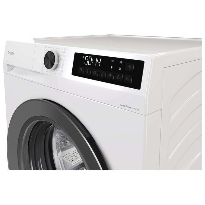 Candy GD410G8-S ProWash 300 Lavatrice Frontale 10 Kg 1400 rpm Classe A Inverter Vapore (85x60x60 cm) colore Bianco