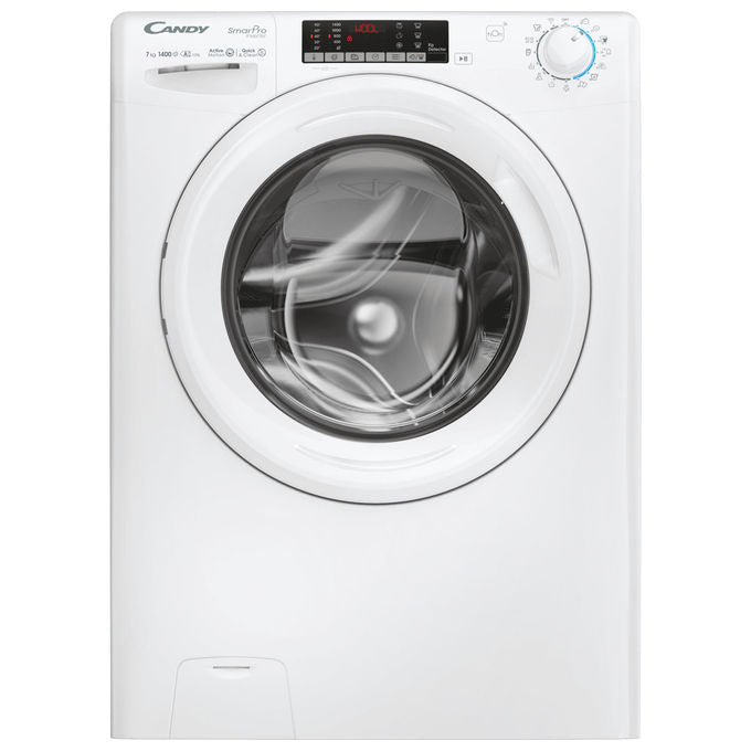 Candy CO474TWM6-1-S Smart Pro Inverter Lavatrice Caricamento Frontale 7 Kg 1400 rpm Classe A Wi-Fi 77 dB (85x60x49 cm) colore Bianco