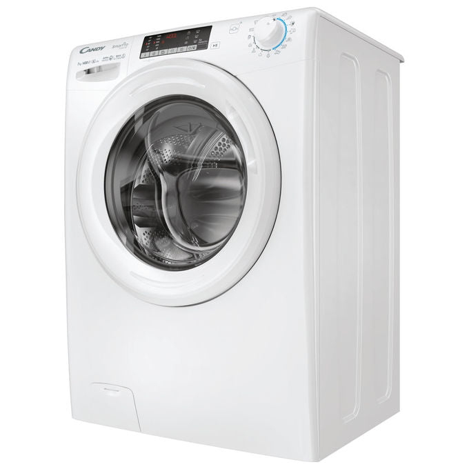 Candy CO474TWM6-1-S Smart Pro Inverter Lavatrice Caricamento Frontale 7 Kg 1400 rpm Classe A Wi-Fi 77 dB (85x60x49 cm) colore Bianco