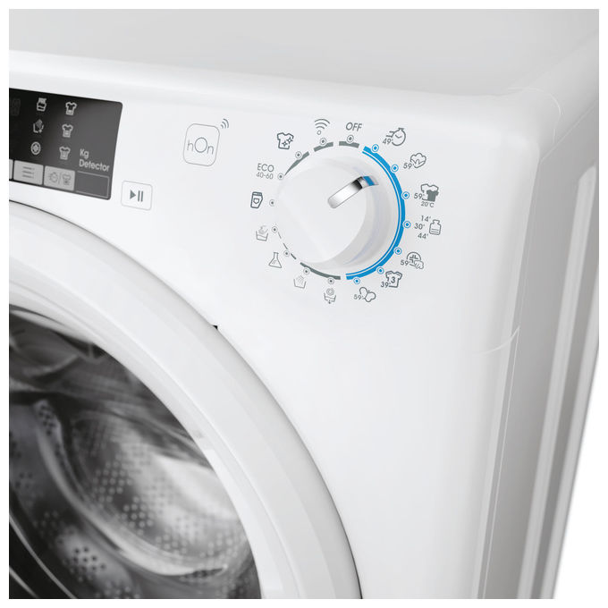 Candy CO474TWM6-1-S Smart Pro Inverter Lavatrice Caricamento Frontale 7 Kg 1400 rpm Classe A Wi-Fi 77 dB (85x60x49 cm) colore Bianco
