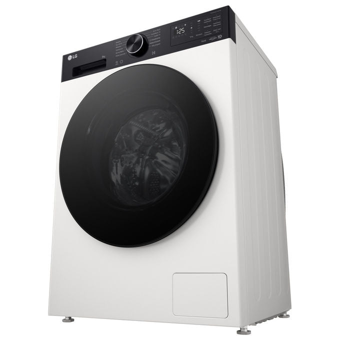LG F2NX50S9THB ThinQ Lavatrice Slim Caricamento Frontale 9 Kg 1200 rpm Classe A AI DD Vapore Wi-Fi (85x60x47.5 cm) colore Bianco