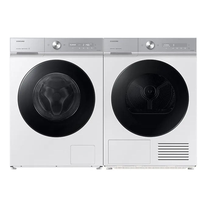Samsung WW90DB8U95GH BESPOKE AI Lavatrice Frontale 9 Kg 1400 rpm Classe A QuickDrive Wi-Fi Vapore (85x60x60 cm) colore Bianco