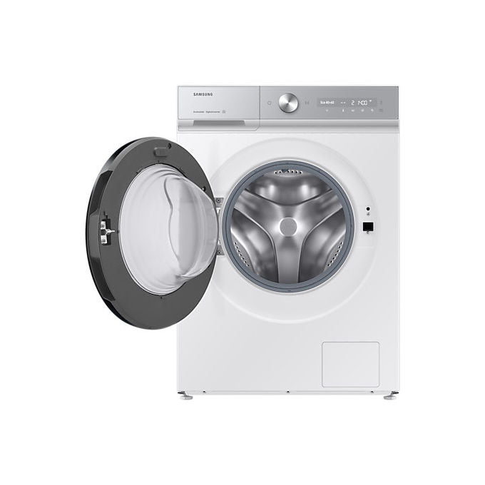 Samsung WW90DB8U95GH BESPOKE AI Lavatrice Frontale 9 Kg 1400 rpm Classe A QuickDrive Wi-Fi Vapore (85x60x60 cm) colore Bianco