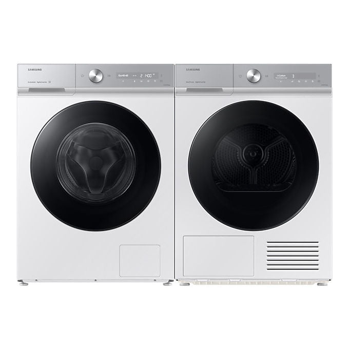 Samsung WW90DB8U95GH BESPOKE AI Lavatrice Frontale 9 Kg 1400 rpm Classe A QuickDrive Wi-Fi Vapore (85x60x60 cm) colore Bianco