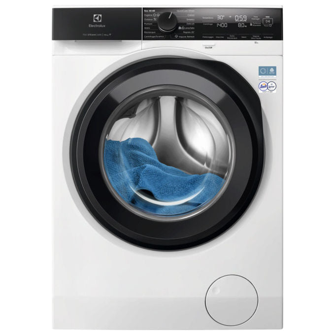 Electrolux EW7F410Y Lavatrice Frontale 10Kg 1400rpm Classe A-40% SteamCare Bianco (84.7x59.7x63.6 cm)