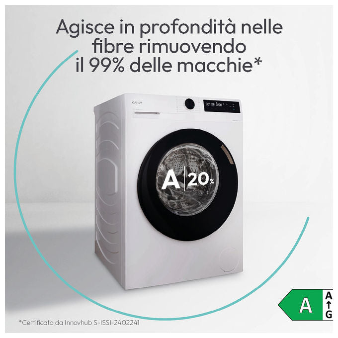 Candy BR49B8-S ProWash 500 Lavatrice Carica Frontale 9 Kg 1400 rpm Classe A Inverter Vapore Wi-Fi (85x60x60 cm) colore Bianco