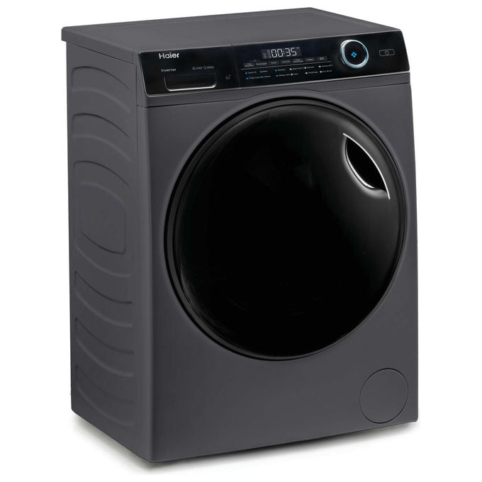 Haier HW100BP14959SEIT I-Pro Serie 5 Lavatrice Slim 10 Kg 1400 rpm Classe A Wi-Fi Inverter (85x60x55 cm) colore Antracite