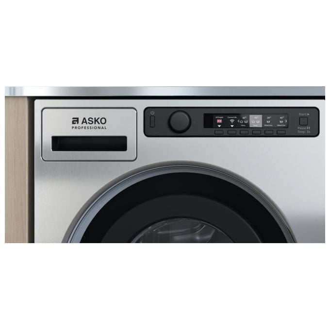 Asko WMC6743VB.T Lavatrice 7 kg 1400 rpm Acciaio inox (85x59.5x59.1 cm) colore Acciaio inox