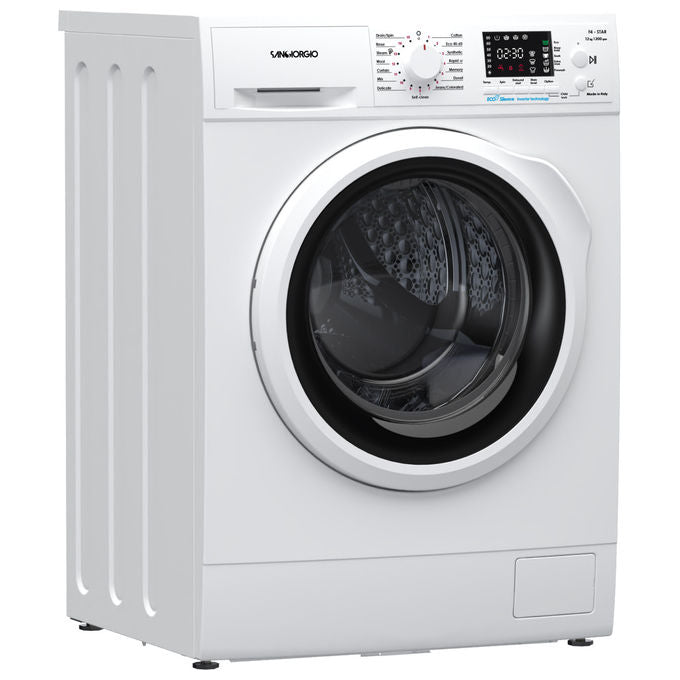 SanGiorgio F1012A9 Lavatrice Caricamento Frontale 10 Kg 1200 rpm Classe A (84x60x59 cm) colore Bianco