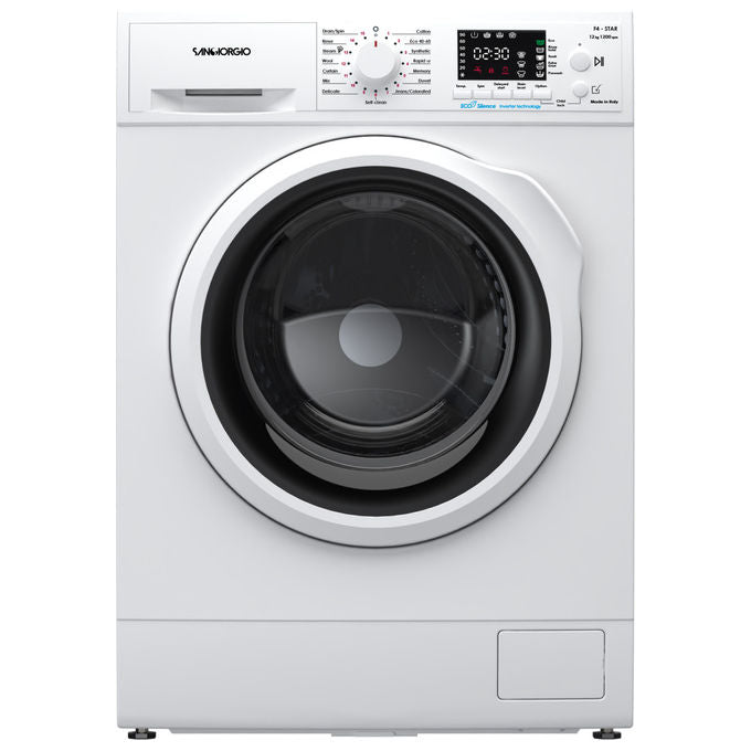 SanGiorgio F1012A9 Lavatrice Caricamento Frontale 10 Kg 1200 rpm Classe A (84x60x59 cm) colore Bianco