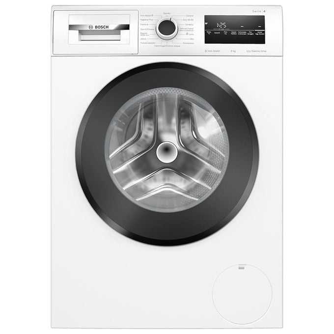 Bosch WAN28228IT Serie 4 Lavatrice Carica Frontale 8 Kg 1400 Giri Classe A Motore Inverter (84.5x60x59.8 cm) colore Bianco