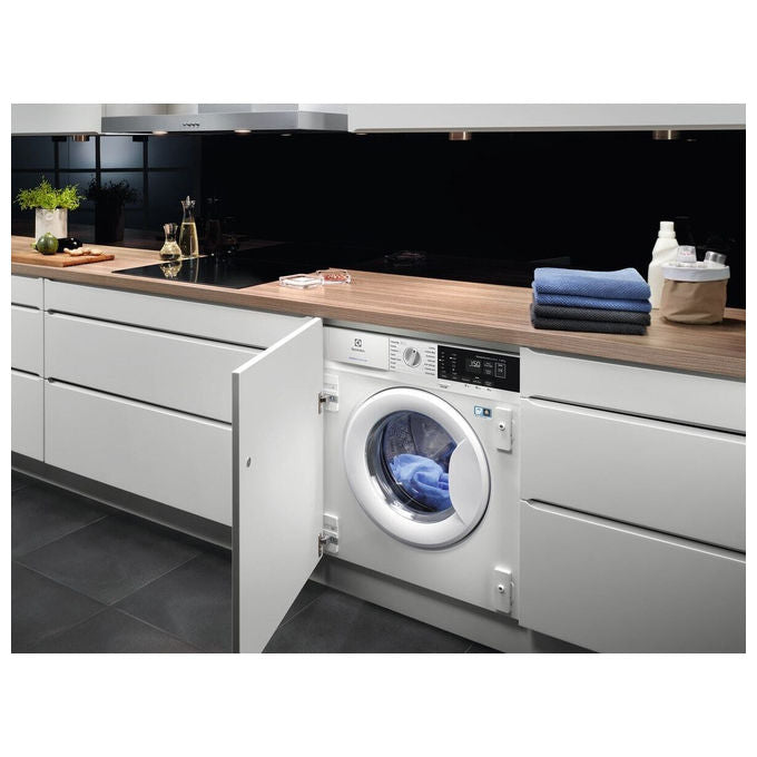 Electrolux EW7FB74BI Lavatrice Incasso 7 Kg 1400 Giri Classe B Vapore (81x60x54 cm) colore Bianco