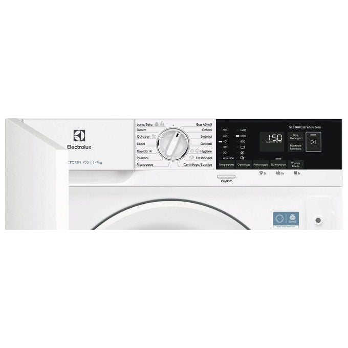 Electrolux EW7FB74BI Lavatrice Incasso 7 Kg 1400 Giri Classe B Vapore (81x60x54 cm) colore Bianco