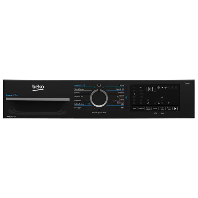 Beko BMWG9149DB Lavatrice Caricamento Frontale 9 Kg 1400 rpm Classe A EnergySpin Bianco (84.5x60x58) cm