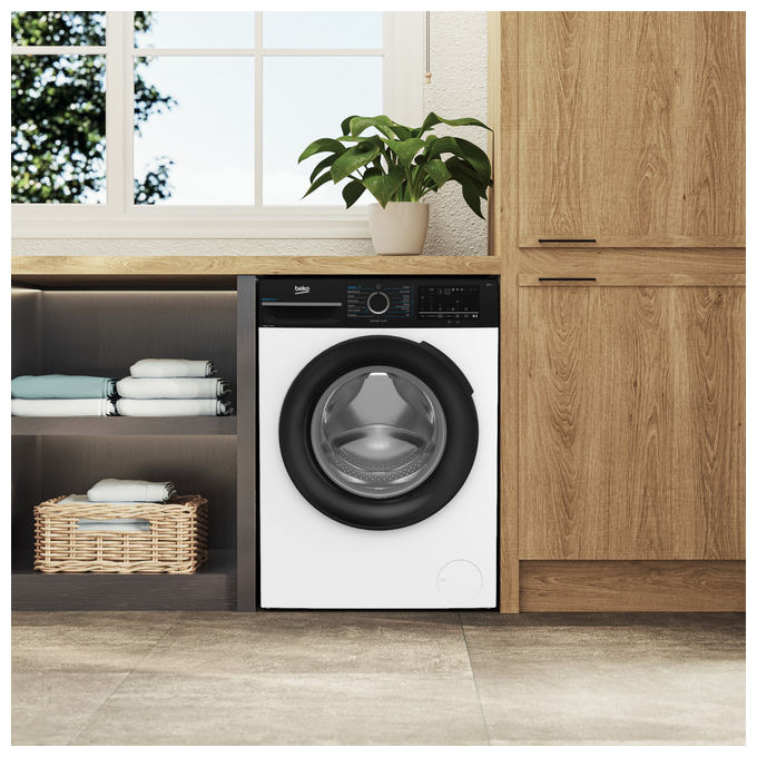 Beko BMWG9149DB Lavatrice Caricamento Frontale 9 Kg 1400 rpm Classe A EnergySpin Bianco (84.5x60x58) cm