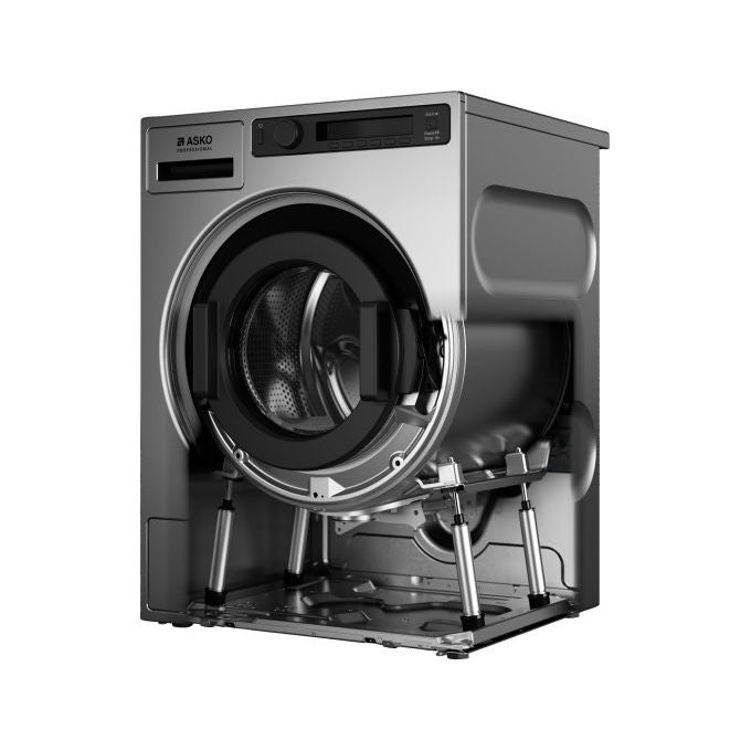 Asko WMC8944PB.T Lavatrice professionale 9 Kg 1400 rpm Acciaio inox (85x59.5x70.6 cm) colore Titanio
