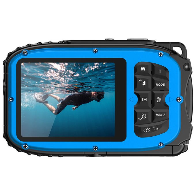 AgfaPhoto WP6000 Fotocamera compatta 18 MP CMOS 2.4 pollici Blu