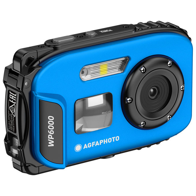 AgfaPhoto WP6000 Fotocamera compatta 18 MP CMOS 2.4 pollici Blu