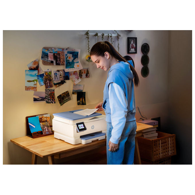 HP Envy 7931 All-in-One Stampante Getto d inchiostro Colore Blu Bianco MPN: B6JX3B