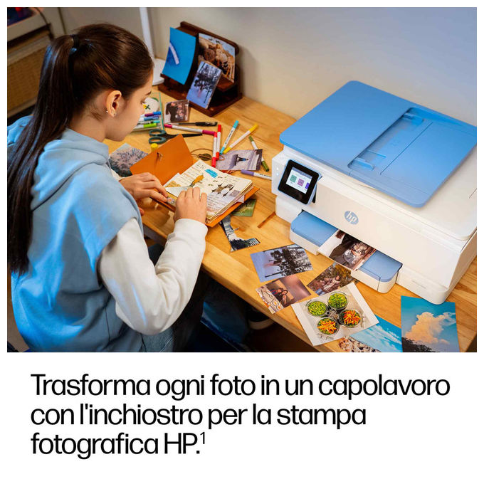 HP Envy 7931 All-in-One Stampante Getto d inchiostro Colore Blu Bianco MPN: B6JX3B