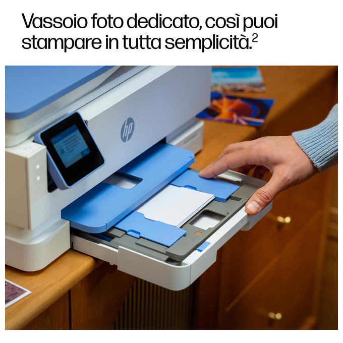 HP Envy 7931 All-in-One Stampante Getto d inchiostro Colore Blu Bianco MPN: B6JX3B
