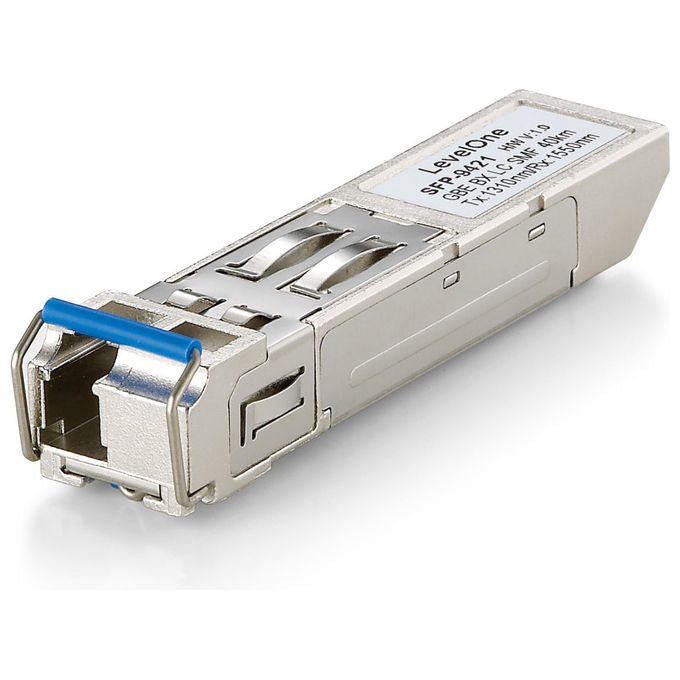 LevelOne SFP-9421 ricetrasmettitore fibra ottica 1250 Mbit-s LC SFP DDM 40km colore Grigio