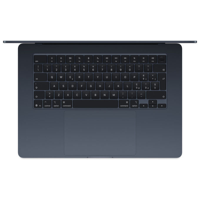 Apple MW1M3T-A MacBook Air 15 M4 16GB RAM 512GB SSD Clamshell computer portatile colore Mezzanotte