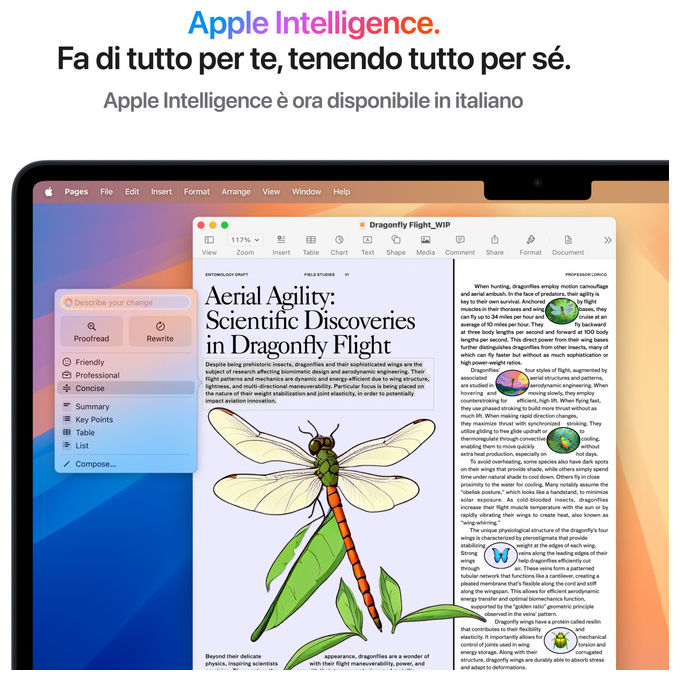 Apple MW1M3T-A MacBook Air 15 M4 16GB RAM 512GB SSD Clamshell computer portatile colore Mezzanotte