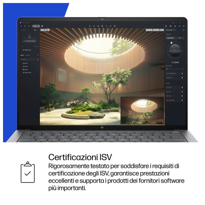 HP A3ZK9ET ZBook Ultra G1a Workstation mobile AMD Ryzen AI Max PRO 395 64GB 1TB SSD WUXGA Windows 11 Pro colore Argento