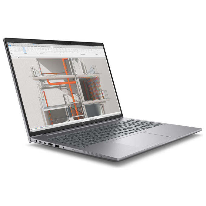 HP B72U1ET ZBook X G1i Wolf Pro workstation mobile 16 pollici WUXGA Intel Core Ultra 7 32GB RAM 1TB SSD NVIDIA RTX PRO 2000 colore Argento