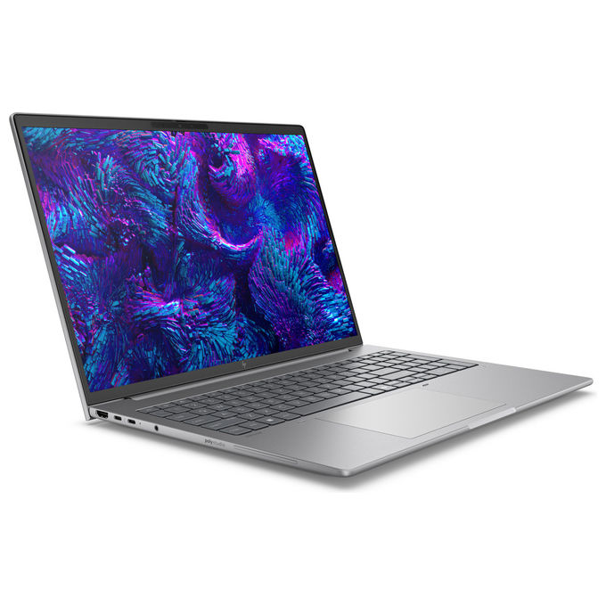 HP B72V0ET ZBook 8 G1i Workstation Mobile Argento 40,6 cm 16 pollici Intel Core Ultra 9 RAM 32GB SSD 1TB NVIDIA RTX 500 Ada Windows 11 Pro colore Argento