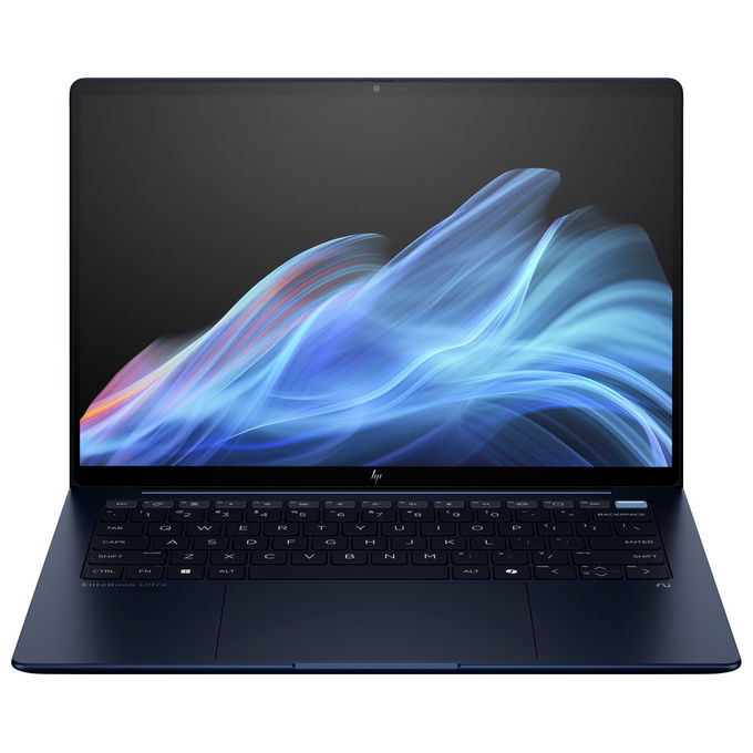 HP B66V6AT EliteBook Ultra G1i Notebook AI PC Intel Core Ultra 7 32GB 2TB SSD 14 pollici 2.8K Touchscreen Windows 11 Pro colore Blu