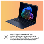 HP B69A5ET EliteBook X Flip G1i Ibrido 14 pollici Intel Core Ultra 7 16 GB RAM 1 TB SSD Windows 11 Pro colore Blu Scuro