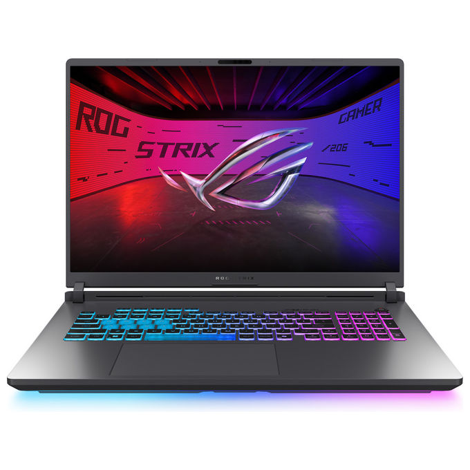 Asus G815JPR-S8006W ROG Strix G18 Notebook Gaming Intel Core i9-14900HX RTX 5070 8GB 16GB RAM 1TB SSD 18'' WUXGA 144Hz Wi-Fi 7 Windows 11 Home colore Nero