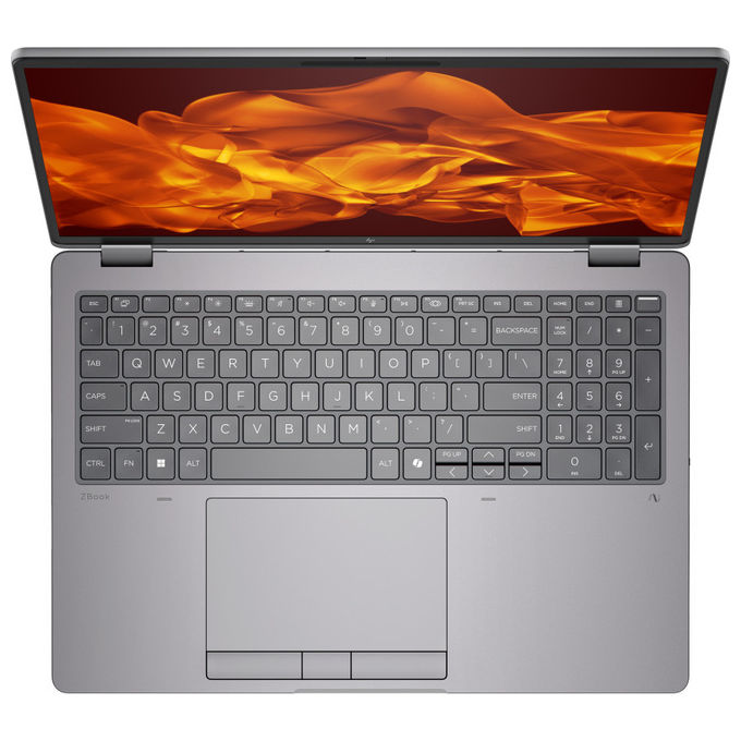 HP 98L56ET ZBook Fury G1i Workstation Mobile 16'' Intel Core Ultra 7 255HX 32GB DDR5 1TB SSD NVMe NVIDIA RTX PRO 1000 Blackwell 8GB Windows 11 Pro colore Argento