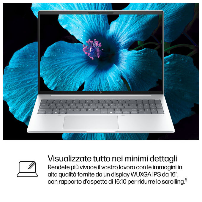 HP AD4J7ET EliteBook 8 G1a Wolf Pro Security Edition Notebook Argento