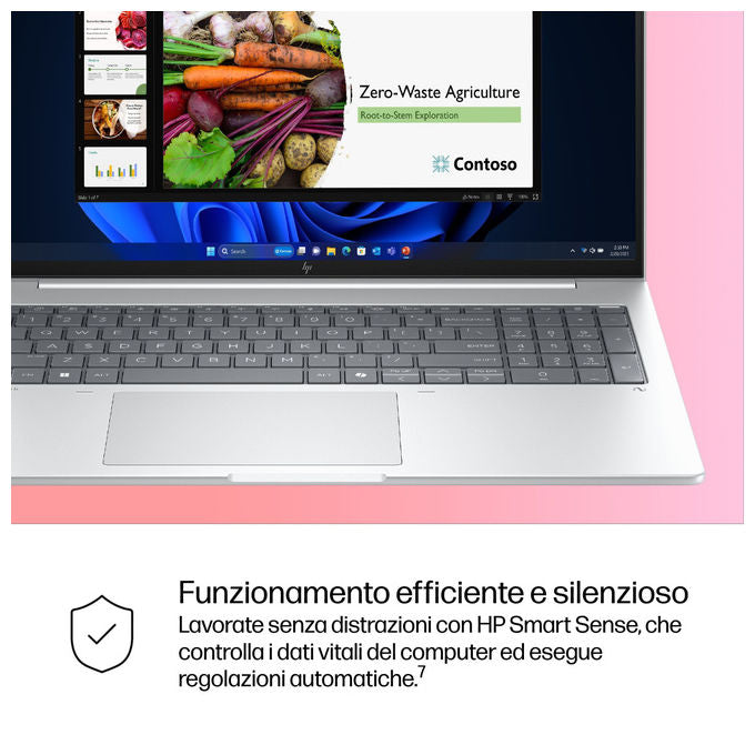 HP AD4J7ET EliteBook 8 G1a Wolf Pro Security Edition Notebook Argento